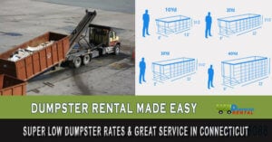 Super Low Dumpster Rates & Great Service in Connecticut