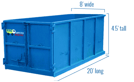 Commercial Dumpster Sizes & Dimensions