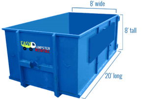 xl dumpster - easy dumpster rental