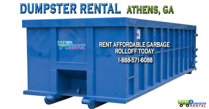 Dumpster Rental Athens, GA | Get $15 OFF