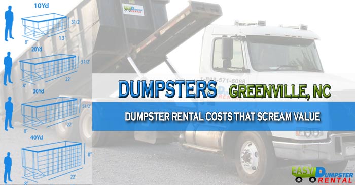 Dumpster Rental Costs That Scream Value in Greenville North Carolina