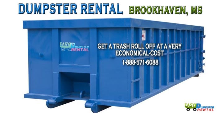 Get a Trash Roll Off at a very Economical-Cost in Brookhaven Mississippi