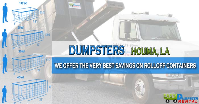 We Offer the Very Best Savings on Rolloff Containers in Houma Louisiana